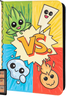 TCG Faux - Leather Battle Time Trading Card Binder Large Version (Pre - Order) - Cartes Sportives Rive Sud