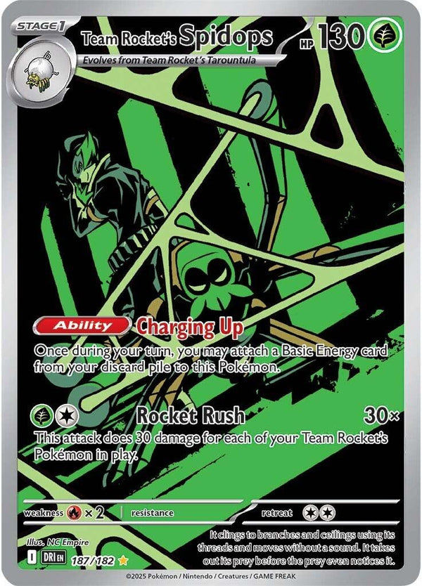Team Rocket's Spidops - 187/182 [DRI - 187/182] - Cartes Sportives Rive Sud