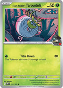 Team Rocket's Tarountula [DRI - 019/182] - Cartes Sportives Rive Sud