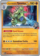 Team Rocket's Tyranitar [DRI - 096/182] - Cartes Sportives Rive Sud