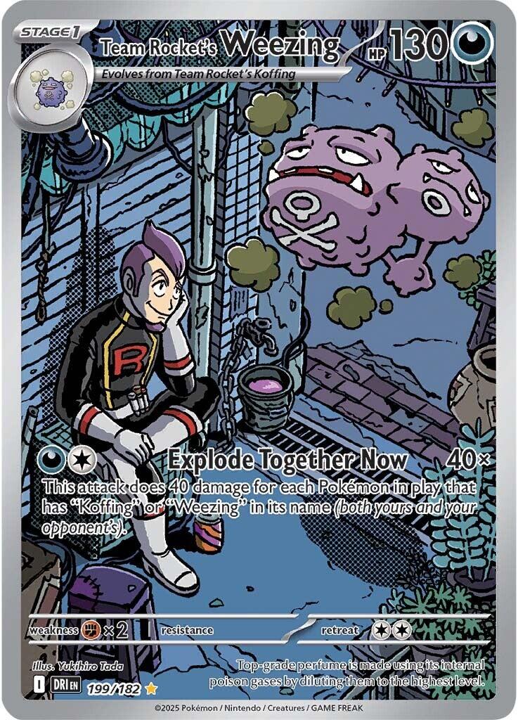 Team Rocket's Weezing - 199/182 [DRI - 199/182] - Cartes Sportives Rive Sud