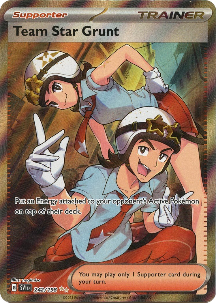 Team Star Grunt - 242/198 [SV1 - 242/198] - Cartes Sportives Rive Sud