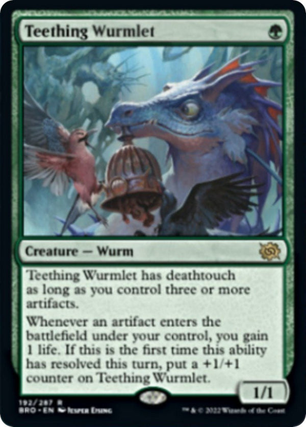 Teething Wurmlet [BRO - 192] - Cartes Sportives Rive Sud