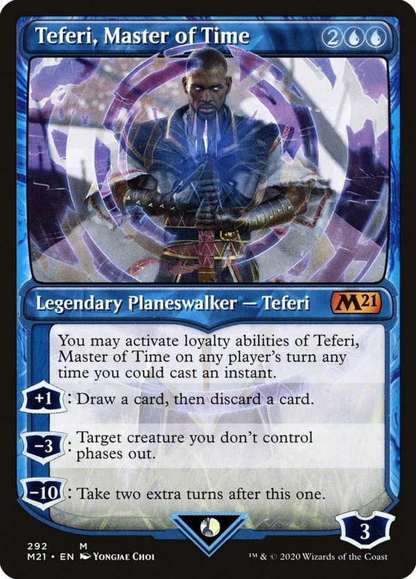 Teferi, Master of Time (Showcase) (292) [M21 - 292] - Cartes Sportives Rive Sud