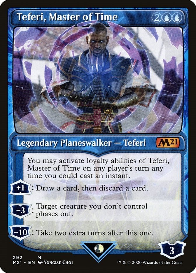 Teferi, Master of Time (Showcase) (292) [M21 - 292] - Cartes Sportives Rive Sud