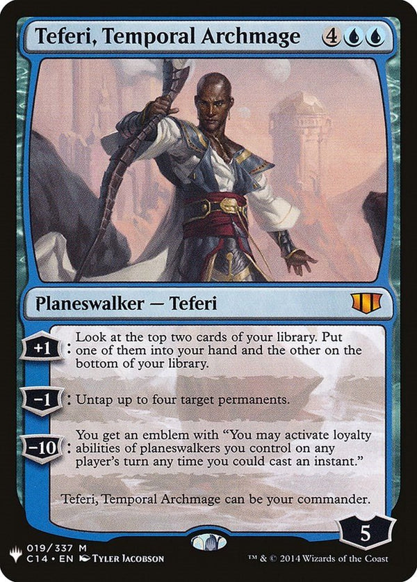 Teferi, Temporal Archmage [LIST - 19] - Cartes Sportives Rive Sud