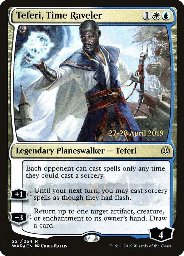 Teferi, Time Raveler [PRE - 221] - Cartes Sportives Rive Sud