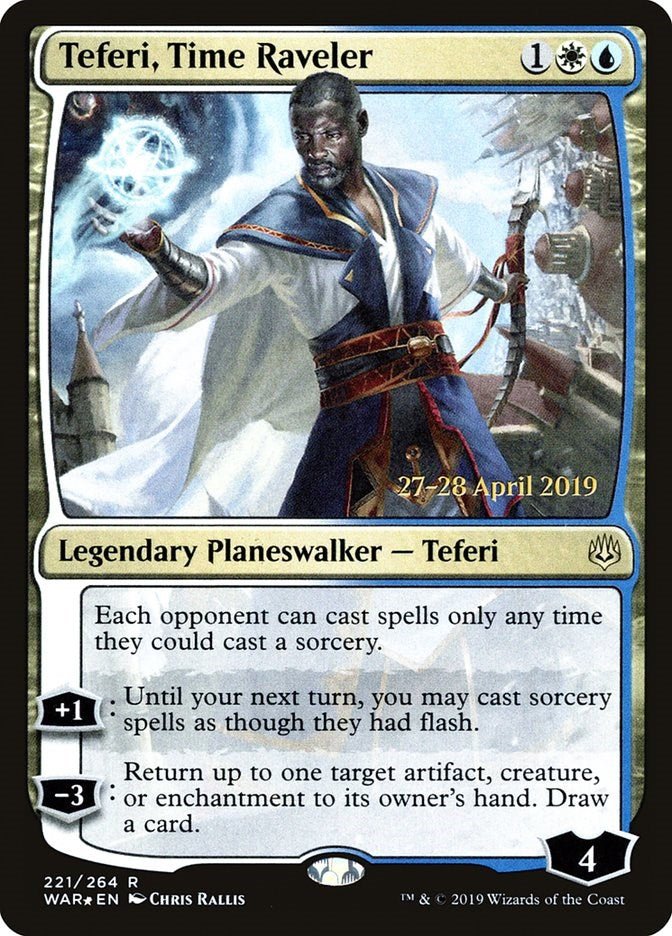 Teferi, Time Raveler [PRE - 221] - Cartes Sportives Rive Sud