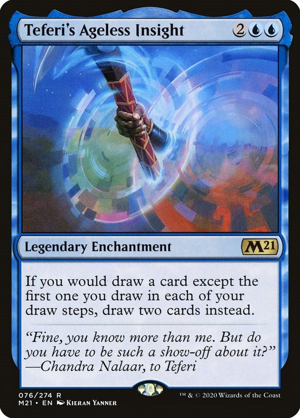 Teferi's Ageless Insight [M21 - 76] - Cartes Sportives Rive Sud