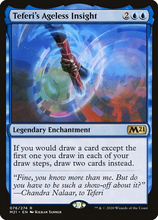 Teferi's Ageless Insight [M21 - 76] - Cartes Sportives Rive Sud