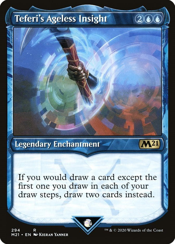 Teferi's Ageless Insight (Showcase) [M21 - 294] - Cartes Sportives Rive Sud
