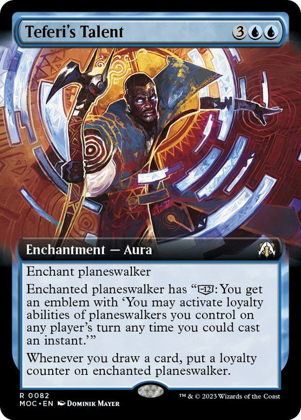 Teferi's Talent (Extended Art) [MOC - 82] - Cartes Sportives Rive Sud