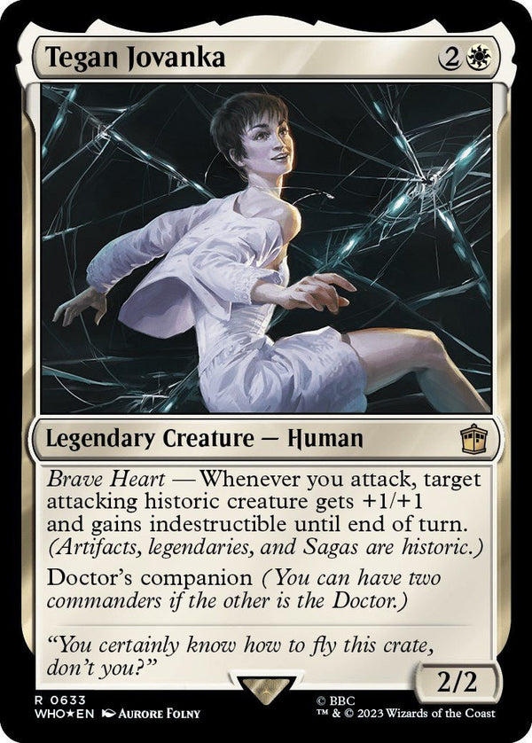 Tegan Jovanka (Surge Foil) [WHO - 633] - Cartes Sportives Rive Sud