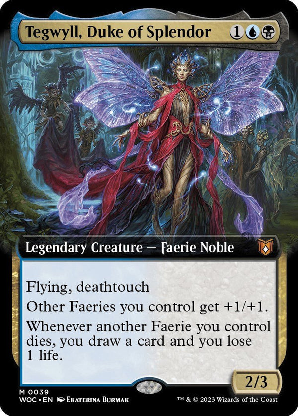 Tegwyll, Duke of Splendor (Extended Art) [WOC - 39] - Cartes Sportives Rive Sud
