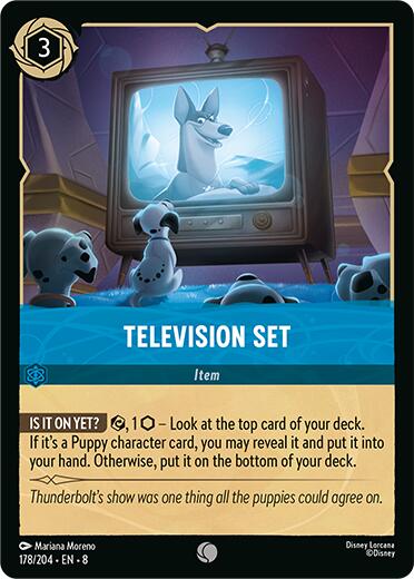 Television Set [8 - 178/204] - Cartes Sportives Rive Sud