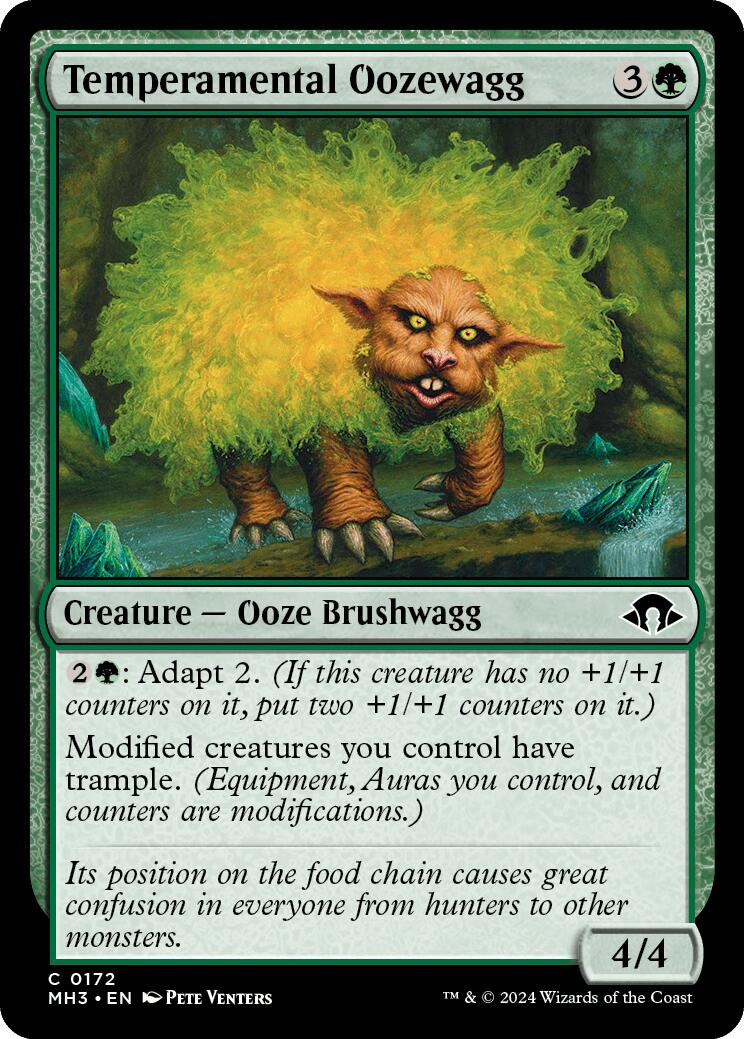Temperamental Oozewagg [MH3 - 172] - Cartes Sportives Rive Sud
