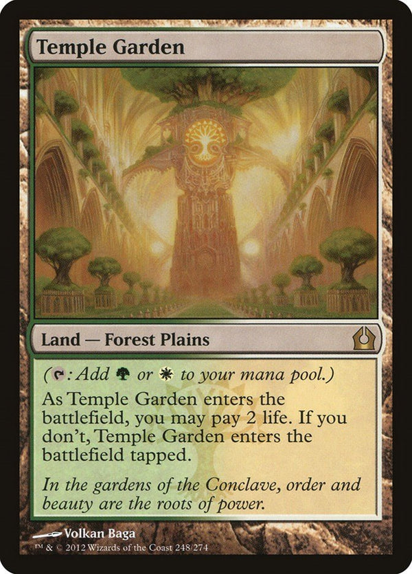 Temple Garden [RTR - 248] - Cartes Sportives Rive Sud