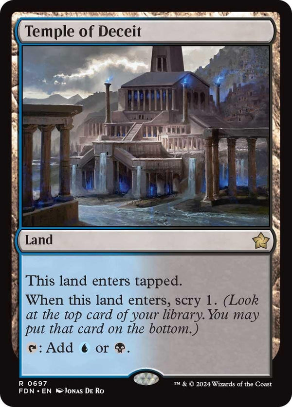 Temple of Deceit [FDN - 697] - Cartes Sportives Rive Sud