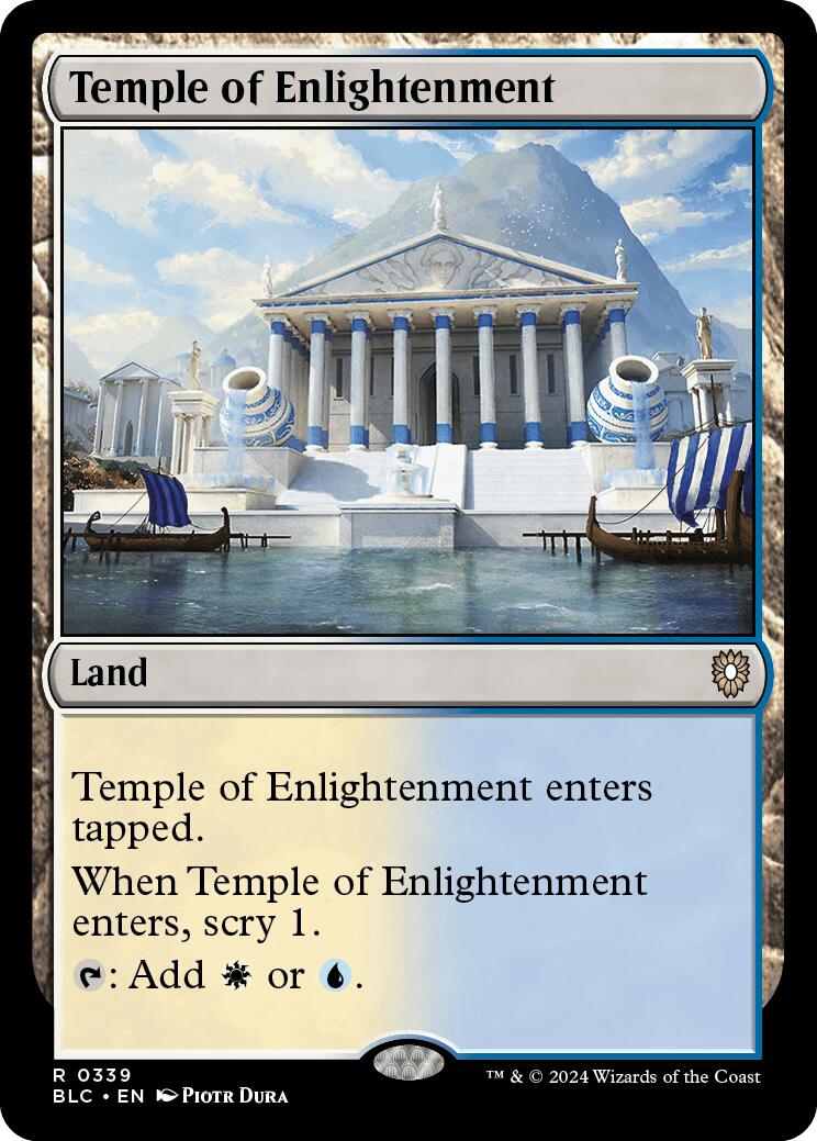 Temple of Enlightenment [BLC - 339] - Cartes Sportives Rive Sud