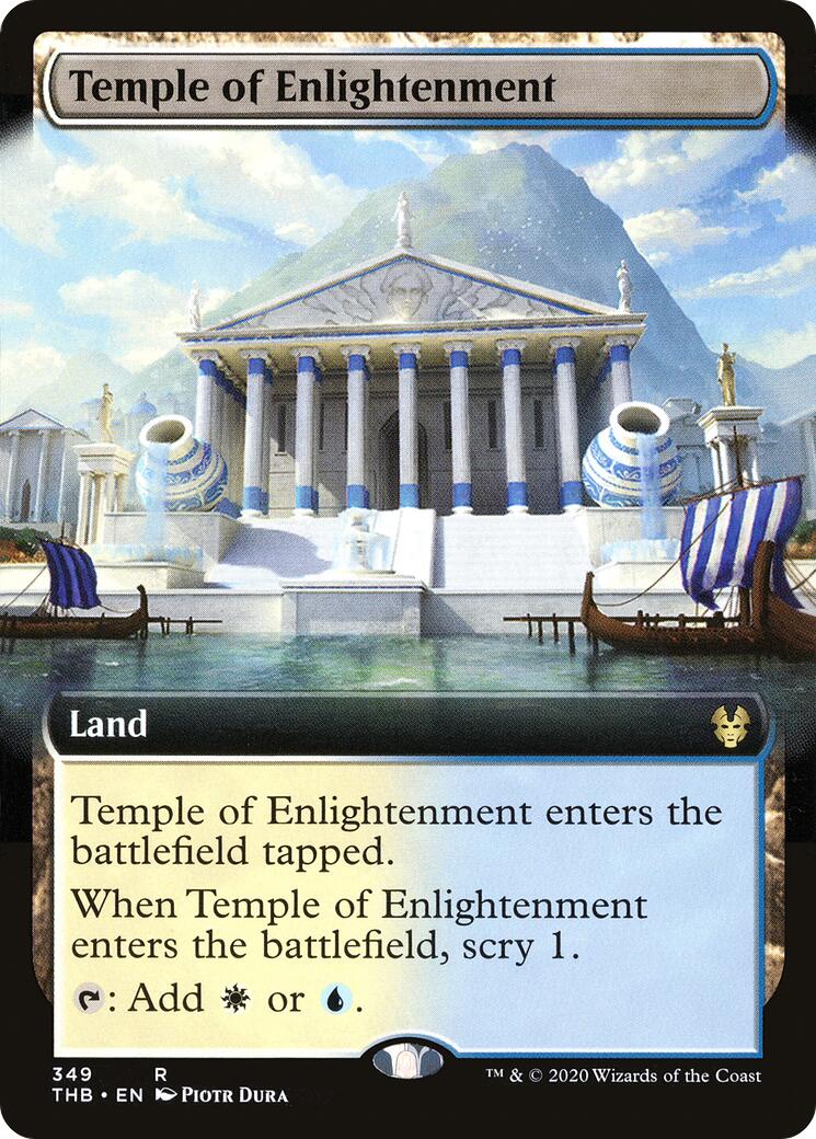 Temple of Enlightenment (Extended Art) [THB - 349] - Cartes Sportives Rive Sud