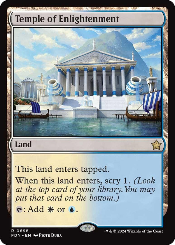 Temple of Enlightenment [FDN - 698] - Cartes Sportives Rive Sud