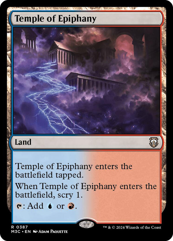 Temple of Epiphany [M3C - 387] - Cartes Sportives Rive Sud
