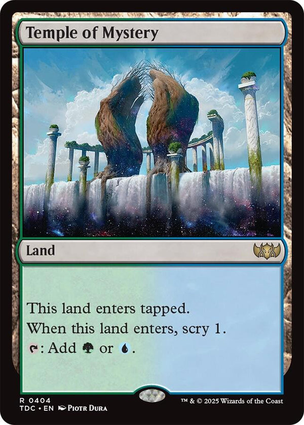 Temple of Mystery [TDC - 404] - Cartes Sportives Rive Sud