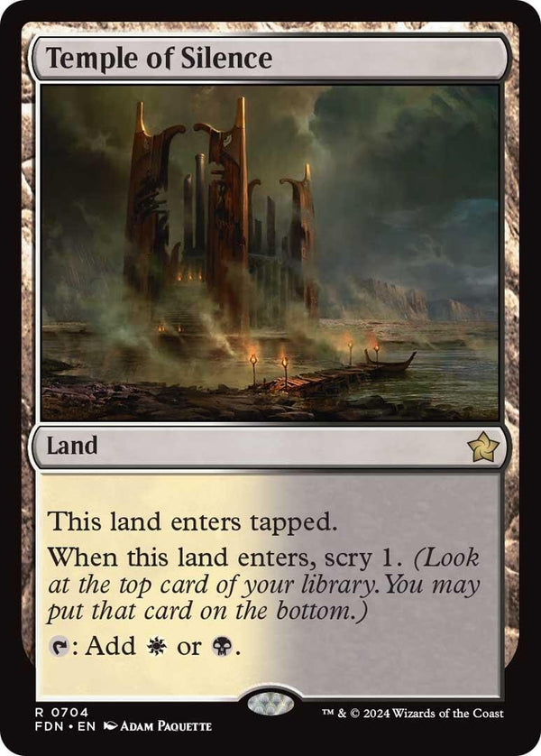 Temple of Silence [FDN - 704] - Cartes Sportives Rive Sud