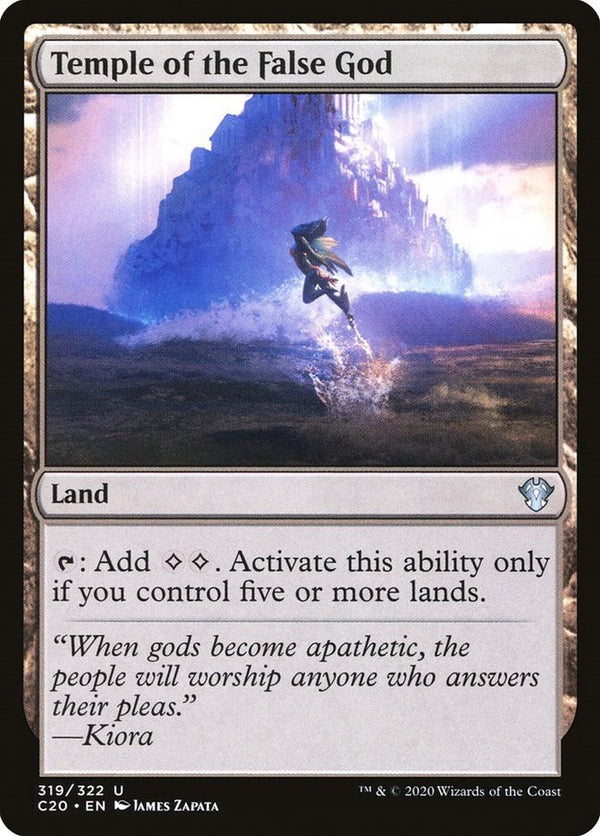 Temple of the False God [C20 - 319] - Cartes Sportives Rive Sud