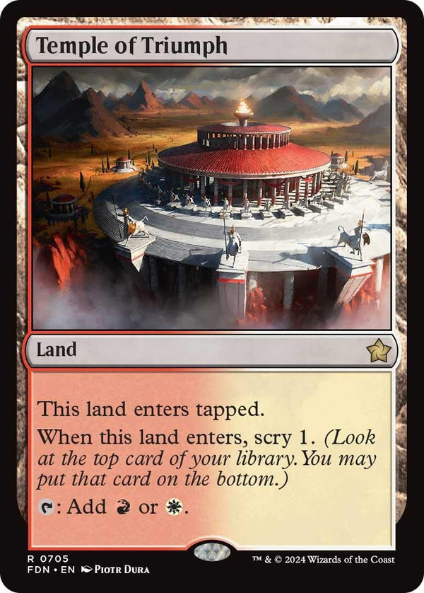 Temple of Triumph [FDN - 705] - Cartes Sportives Rive Sud