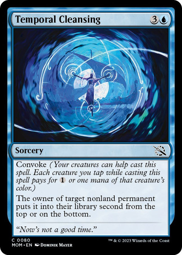 Temporal Cleansing [MOM - 80] - Cartes Sportives Rive Sud