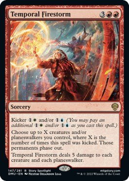 Temporal Firestorm [DMU - 147] - Cartes Sportives Rive Sud