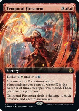 Temporal Firestorm (Extended Art) [DMU - 411] - Cartes Sportives Rive Sud