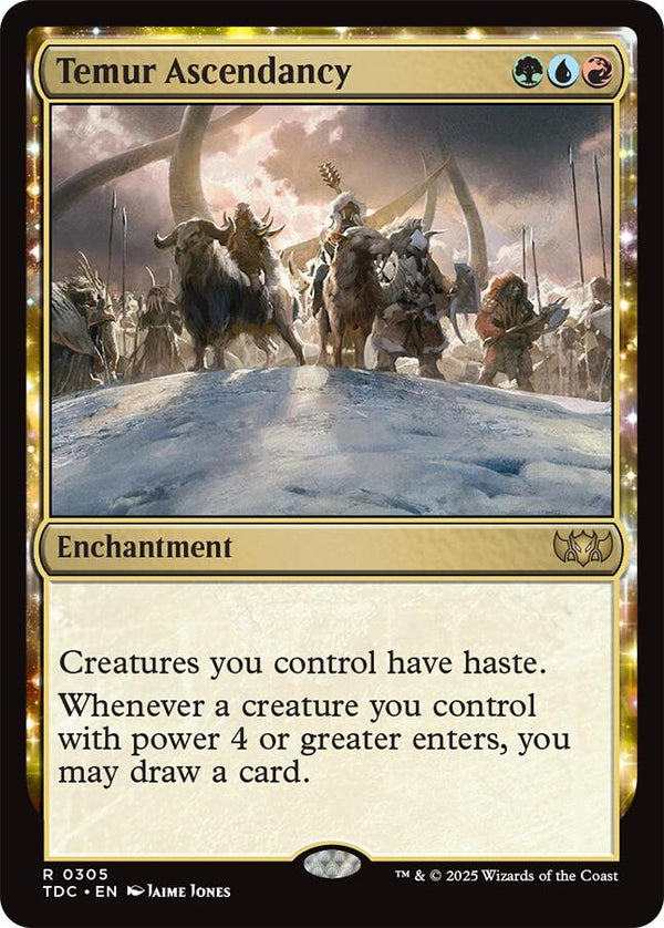 Temur Ascendancy [TDC - 305] - Cartes Sportives Rive Sud