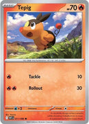 Tepig [WHT - 011/086] - Cartes Sportives Rive Sud