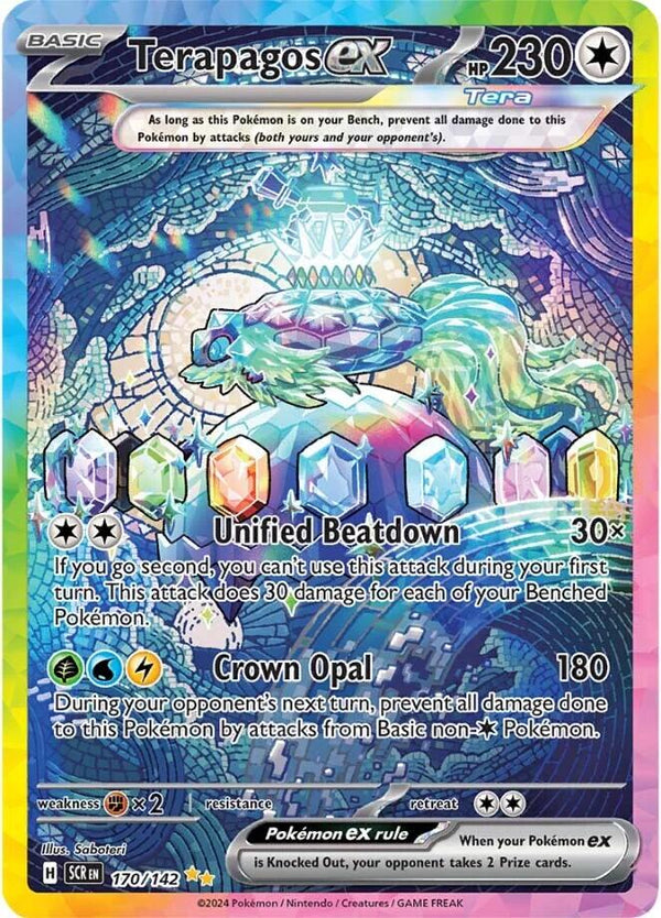 Terapagos ex - 170/142 [SV07 - 170/142] - Cartes Sportives Rive Sud