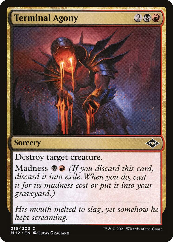 Terminal Agony [MH2 - 215] - Cartes Sportives Rive Sud