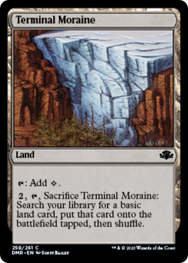 Terminal Moraine [DMR - 259] - Cartes Sportives Rive Sud