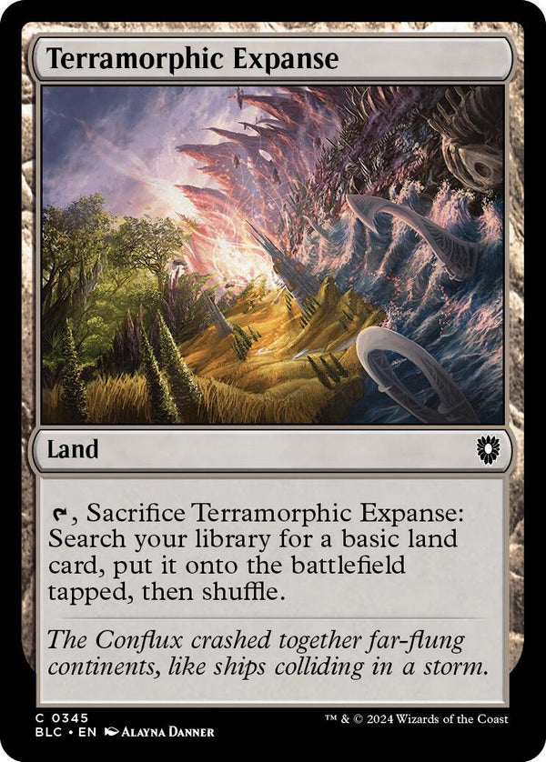 Terramorphic Expanse [BLC - 345] - Cartes Sportives Rive Sud