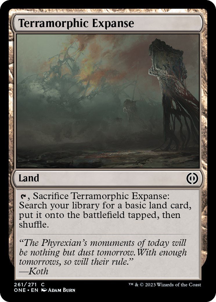 Terramorphic Expanse [ONE - 261] - Cartes Sportives Rive Sud