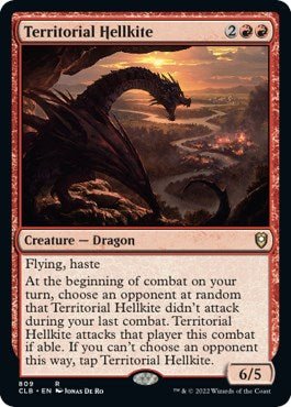 Territorial Hellkite [CLB - 809] - Cartes Sportives Rive Sud