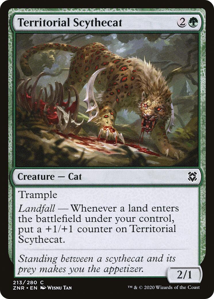 Territorial Scythecat [ZNR - 213] - Cartes Sportives Rive Sud