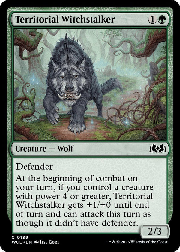Territorial Witchstalker [WOE - 189] - Cartes Sportives Rive Sud