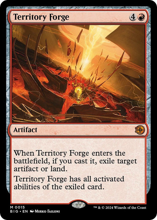 Territory Forge [BIG - 15] - Cartes Sportives Rive Sud
