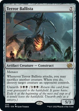 Terror Ballista [BRO - 290] - Cartes Sportives Rive Sud