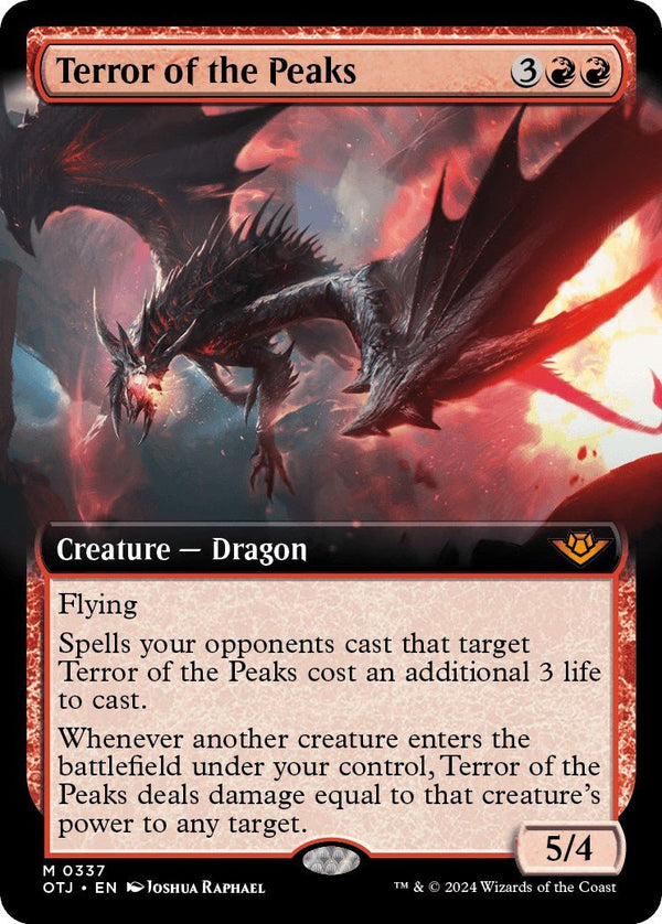 Terror of the Peaks (Extended Art) [OTJ - 337] - Cartes Sportives Rive Sud