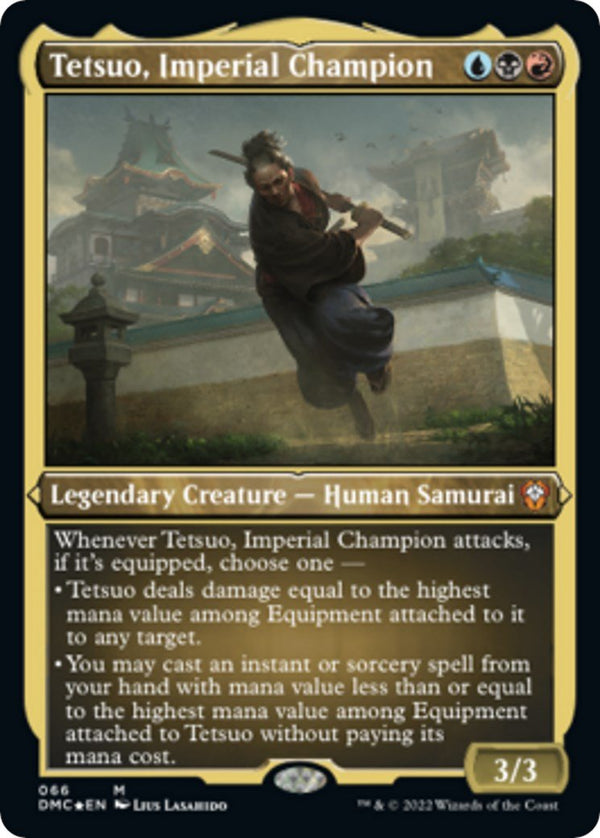 Tetsuo, Imperial Champion (Foil Etched) [DMC - 66] - Cartes Sportives Rive Sud