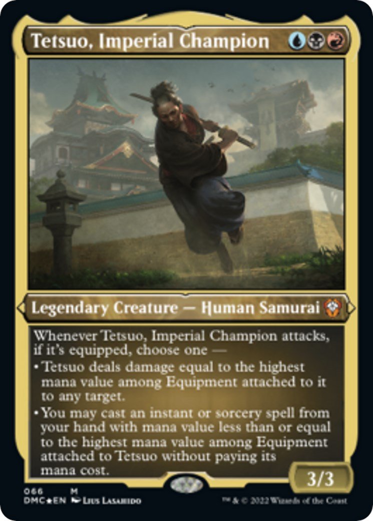 Tetsuo, Imperial Champion (Foil Etched) [DMC - 66] - Cartes Sportives Rive Sud