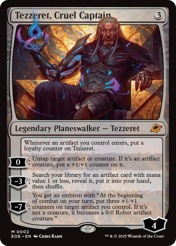 Tezzeret, Cruel Captain [EOE - 2] - Cartes Sportives Rive Sud