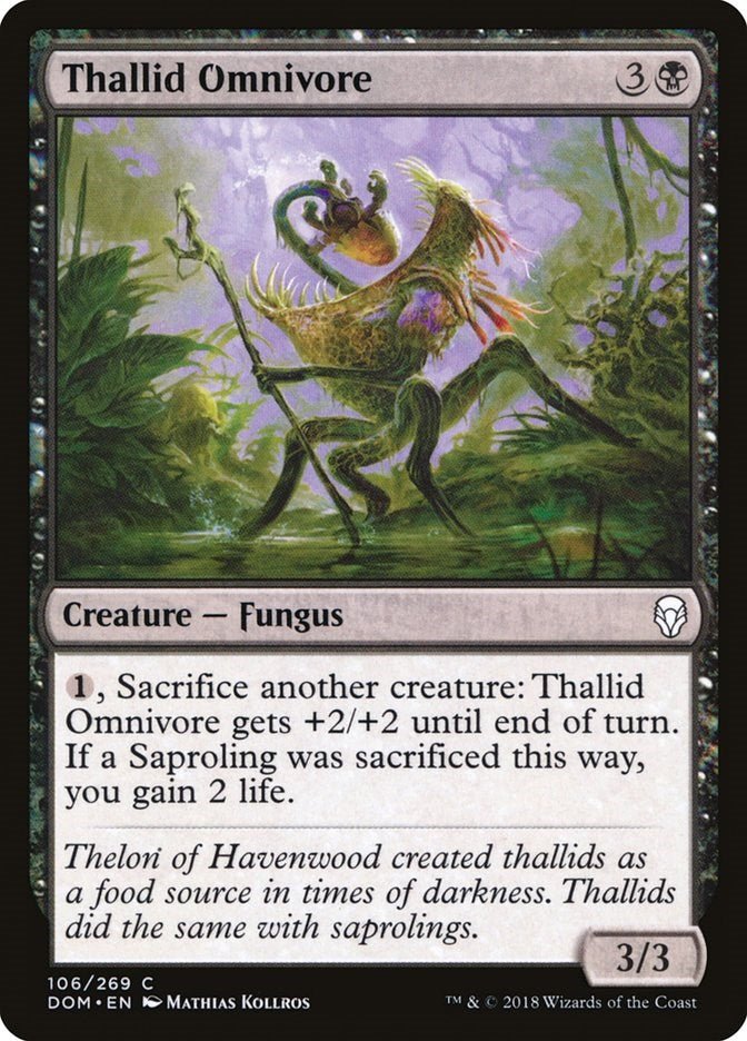 Thallid Omnivore [DOM - 106] - Cartes Sportives Rive Sud
